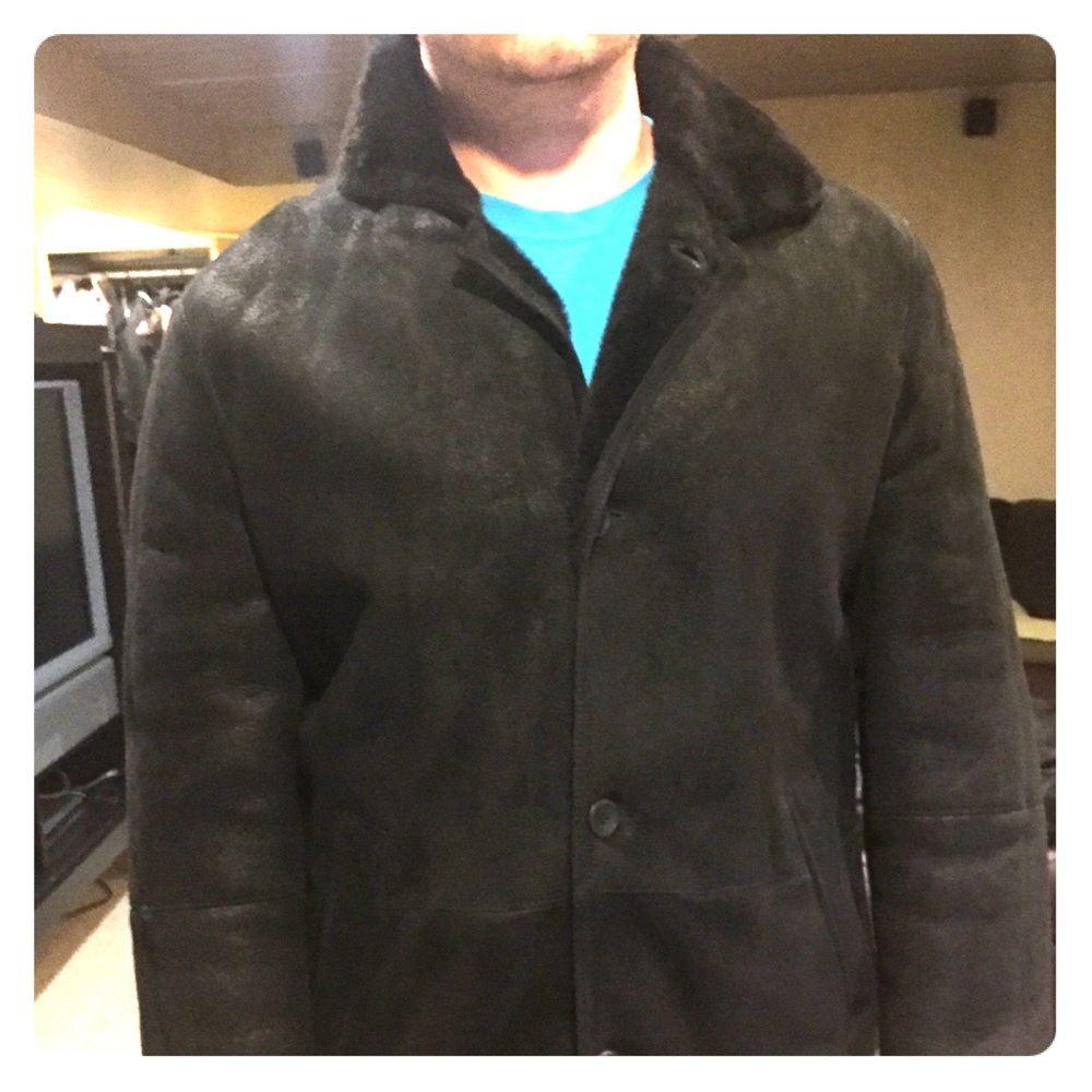 Men’s genuine Light Weight Shearling coat